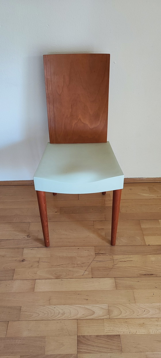 Image 1 of PHILIPPE STARCK – Kartell 4874 “Miss Trip” – Cereza / Verde salvia.