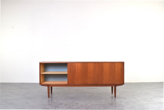 Image 1 of Buffet scandinave en teck du milieu du siècle par Nils Jonsson pour P.S. Heggen, années 1960.