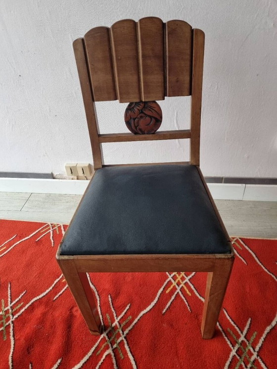 Image 1 of 4 Art Deco, Art Nouveau stoelen