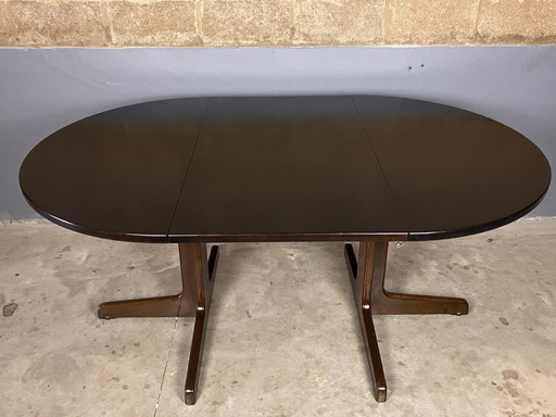 Table à manger Thonet ronde ovale XL