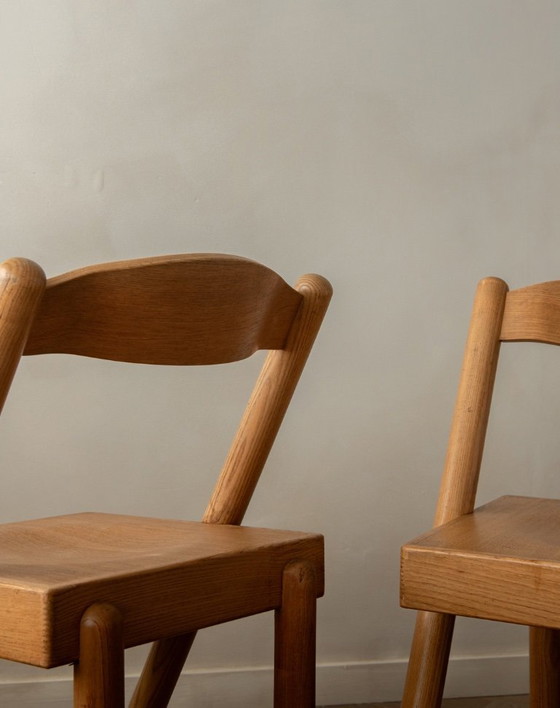 Image 1 of Sedie da pranzo vintage italiane Iva di Roberto Pamio e Renato Toso per Stilwood, 1972, set di 4