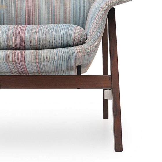 Image 1 of Pair of “849” armchairs by Gianfranco Frattini for Cassina, 1950s