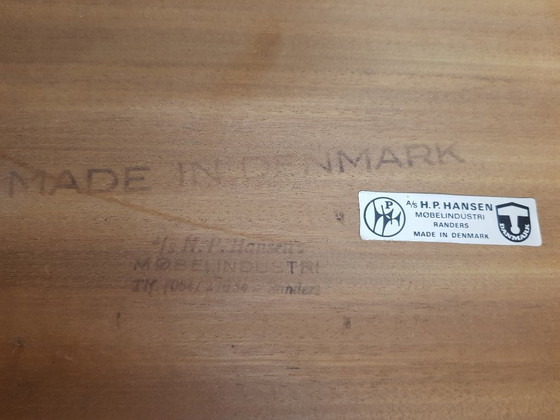 Image 1 of Bureau en teck, conçu par Svend Aage Madsen pour H.P. Hansen, Danemark, années 1960