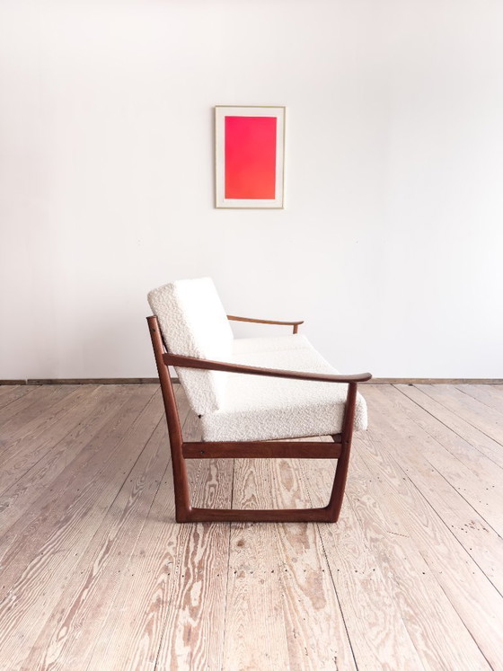 Image 1 of Sofa FD 130 by Peter Hvidt for France and Daverkosen, Teak