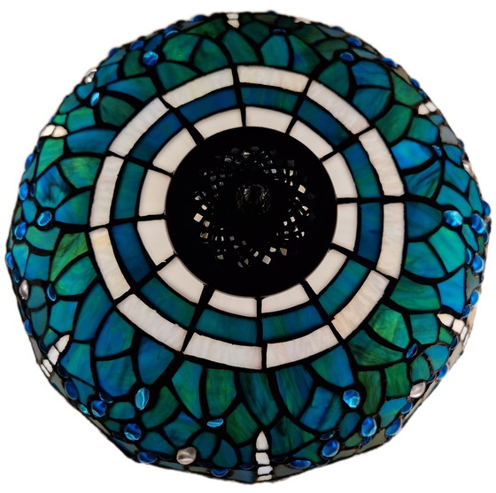Image 1 of Beautiful Tiffany-style table lamp 60x40