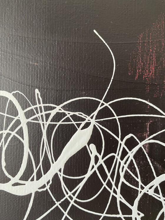 Image 1 of “Chaos Called Life” - Diptych 21x30 (A4) including frame