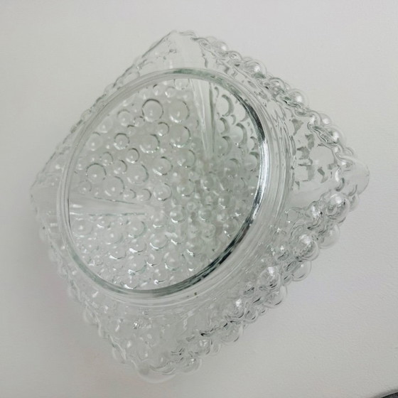 Image 1 of VINTAGE BUBBLE GLASS WALL LIGHT