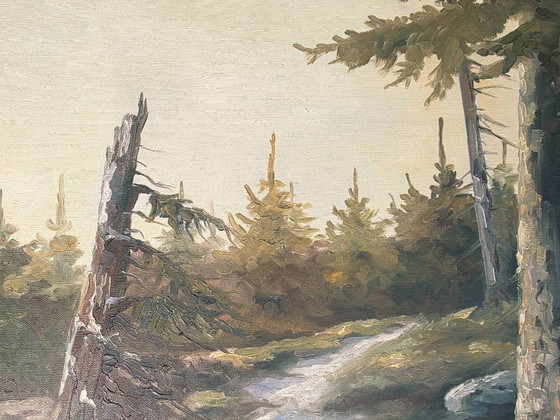Original Mid-Century Oil Painting by Christian Lautrup – Paintings & Drawings, Canvas (photo 8 of 11)