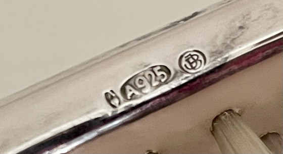 Image 1 of Juego de tocador completo y exclusivo de plata (plata de ley 925) – juego de aseo/tocador