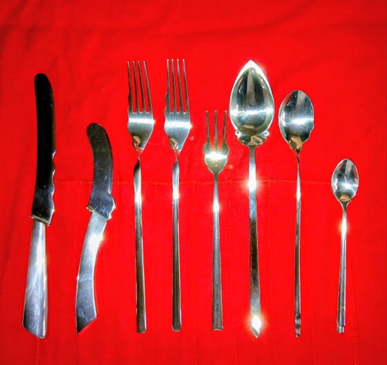 Borek Sipec voor driade alix tafelplaats – Borek Sipek driade, Besteksets, Silver (photo 9 of 10)
