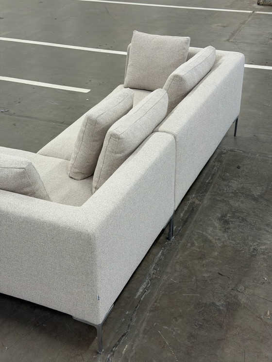 Image 1 of Sofá esquinero Charles de B&B Italia | Gris topo