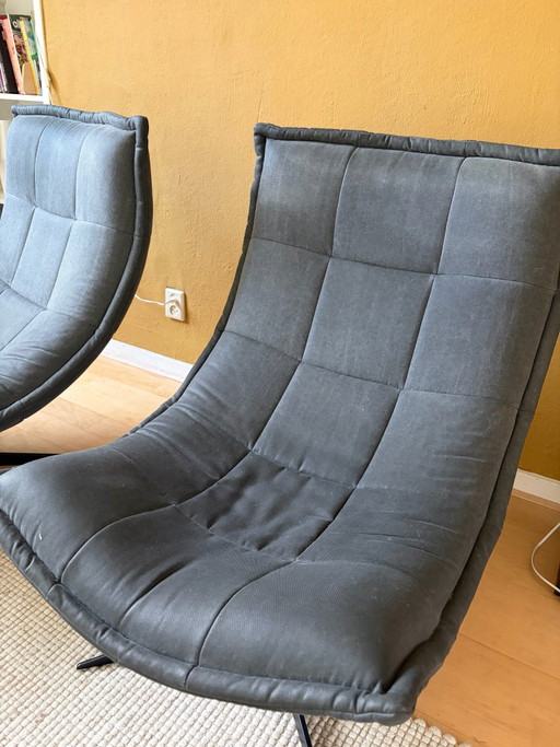2x Bodilson Reeva Drehsessel