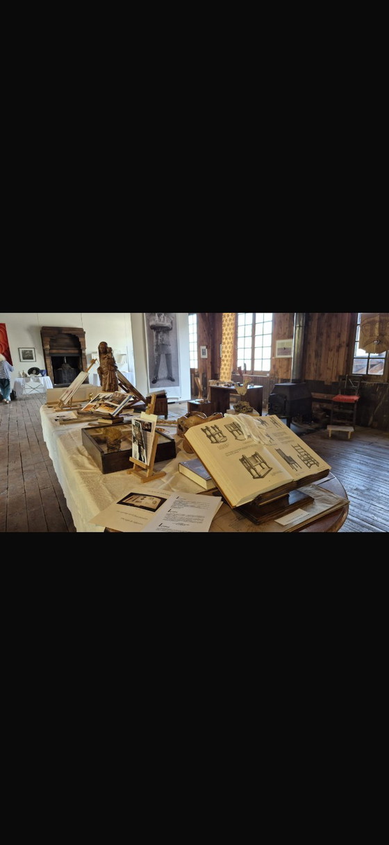 Jean Joly – Escritorio de Artista Único con Procedencia Documentada – Wood (photo 14 of 29)
