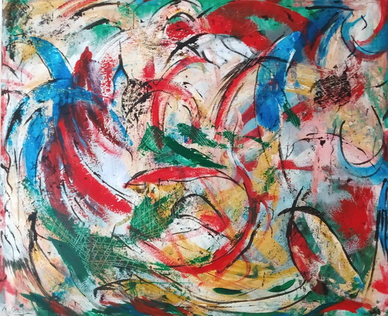I Love Festivals – Tineke van Steenbergen, Paintings & Drawings, Canvas (photo 13 of 14)