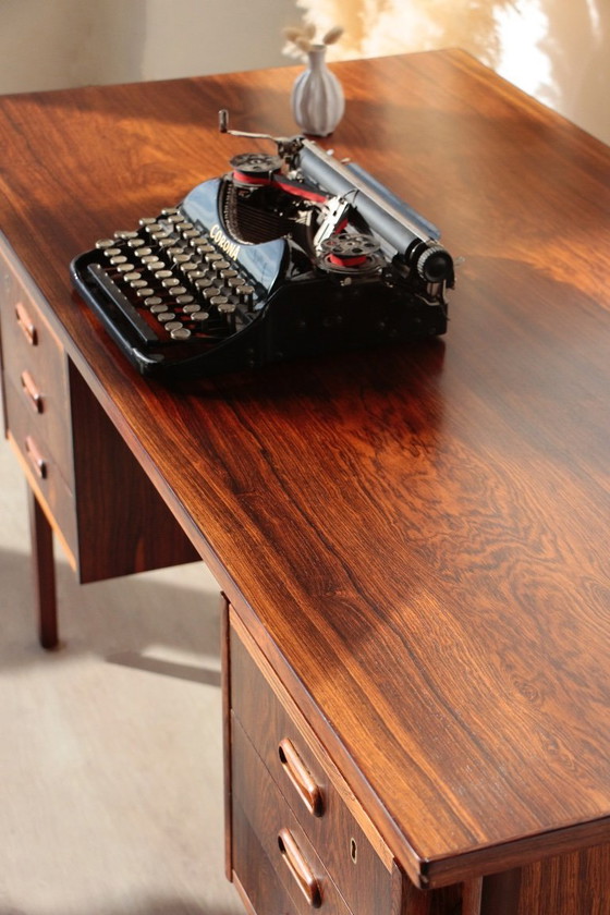 Image 1 of Escritorio Gunner Nielsen de palisandro para Tibergaard (1960)