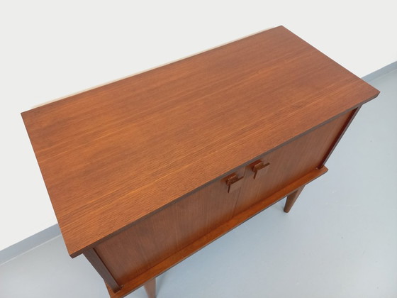 Image 1 of Small vintage Scandinavian-style teak sideboard from the 1960s