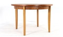 Round extendable dining table 'Rudolstadt' vintage