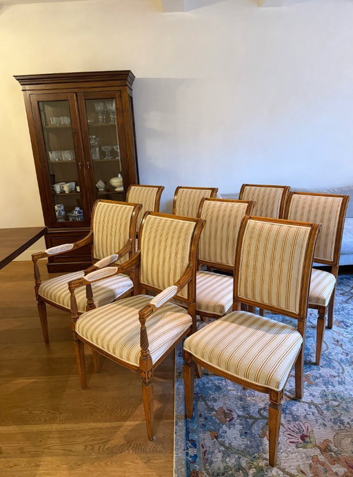 Luxurious Italian dining chairs – Selva Villa Borghese