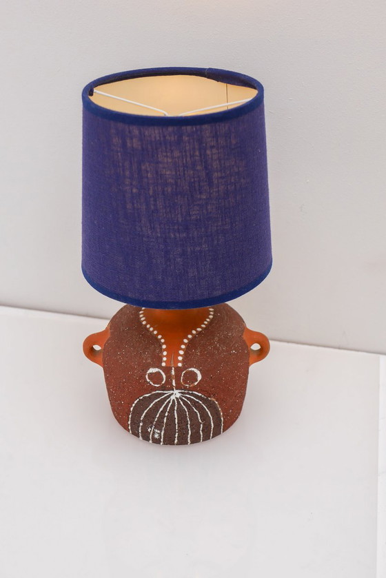Scandinavian Pottery Table Lamp by Thomas Hellström for Nittsjö, 1970s – Ceramic (photo 5 of 12)