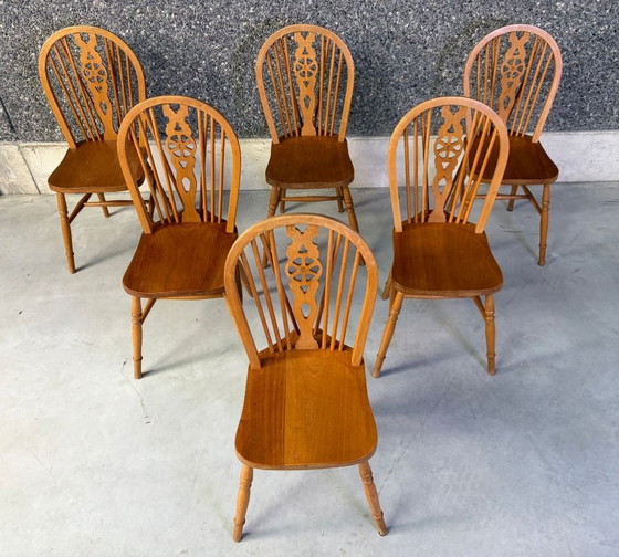 Set di 6 Sedie da Pranzo Vintage Ercol, anni '50 – Wood (photo 5 of 11)