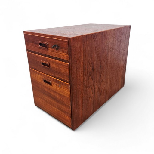 Vintage Teak Container von Niels Jonsson für Hugo Troeds, 1960er