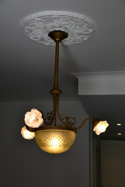 Antique pendant lamp