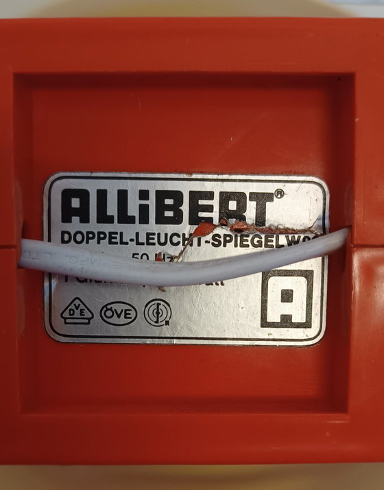 Allibert Sixties Miroir De Maquillage Double Avec Éclairage – Glass, Plastic (photo 8 of 8)