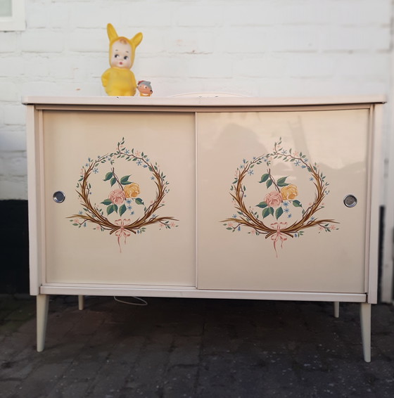 Image 1 of Vintage Jaren '60 Commode van Bambily