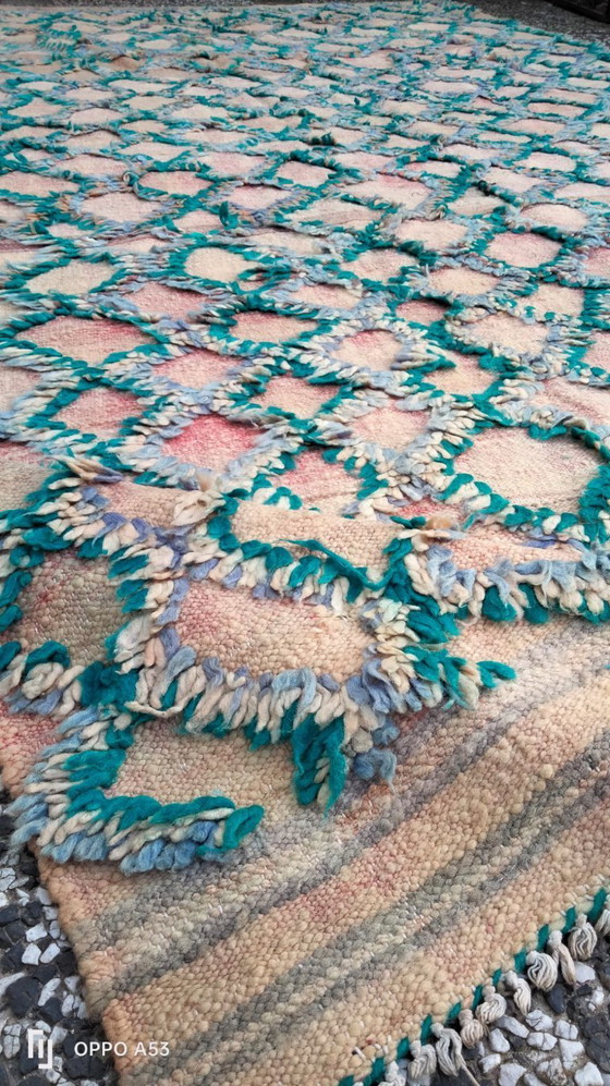 Image 1 of Handgeknoopt Berber kleed wol 385x185cm