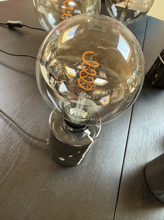 LED Table Lamp with Marble Base – ikea, Glass (photo 2 of 10)