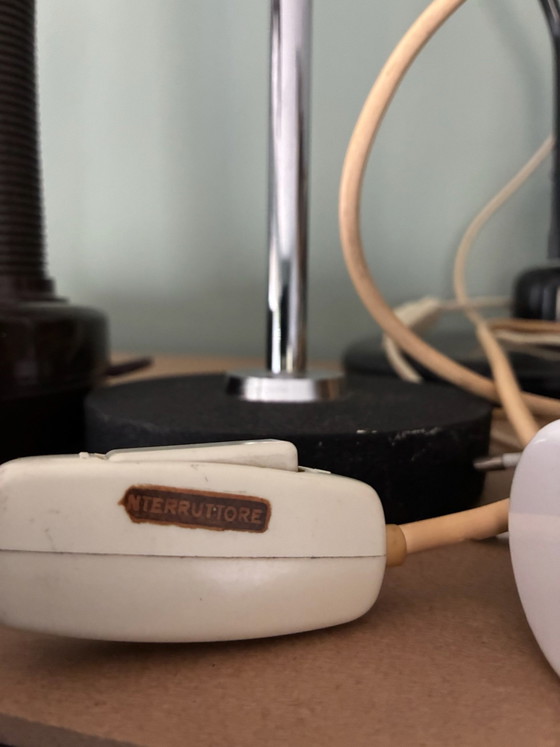 Vintage Stilux Milano Desk lamp, 1960s / Mid-Century – Metal, Chrome (photo 10 of 12)