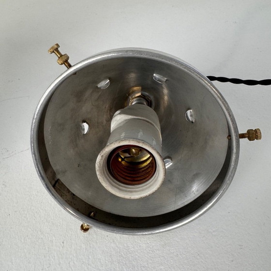 Image 1 of ANTIKE ART-DECO-OPALIN-HÄNGERLEUCHTE