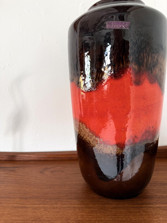 Image 1 of Vintage ceramic vase 517-38, Scheurich ‘60