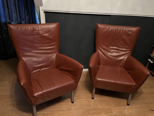 Label Foxx Sessel (2) Farbe Cognac