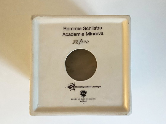 Image 1 of Cantinetta per vino di design - Vaso Rommie Schilstra Schoonhoven Ceramiche