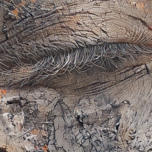 What Burns in Me - 2025 - Heritage Fresco Style - Hahnemuehle on Dibond - 100 x 75 cm