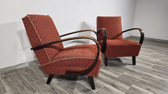 Image 1 of Satz Vintage-Sessel von Jindrich Halabala