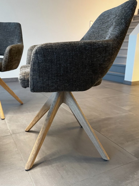 Image 1 of 4er-Set Haru-Loungesessel – neuwertig – Braun