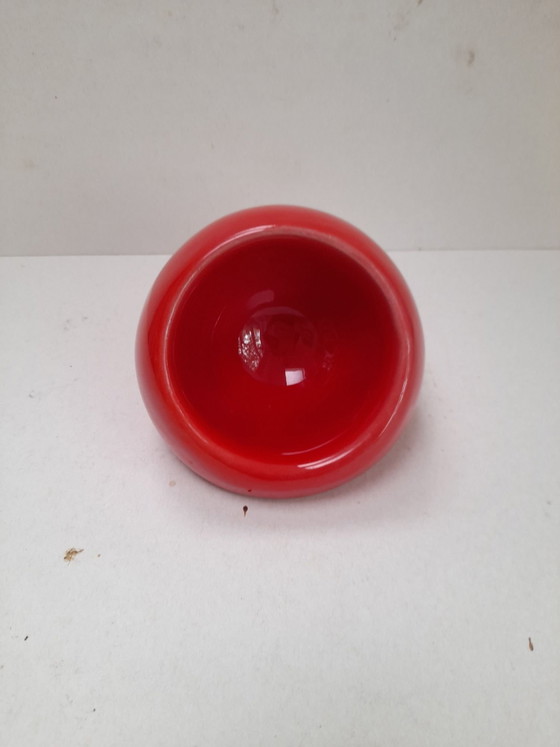 Svuotatasche in ceramica Baldelli Italy space age, Oggetti decorativi, Rosso (foto 2 di 5)