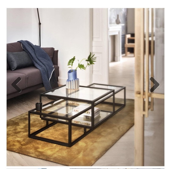 Pastoe Tangled Coffee Table - Caroline Wilcke Design – Glass, Metal (photo 7 of 8)