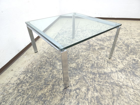 Image 1 of Tavolo in vetro Walter Knoll Foster, tavolo di design, tavolino da caffè