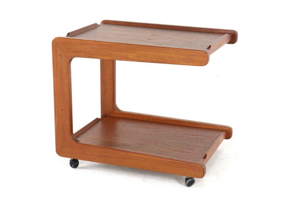 Image 1 of Vintage Danish design teak trolley