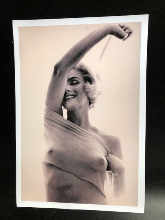 Image 1 of Marilyn Monroe | foto in bianco e nero (stile vintage)