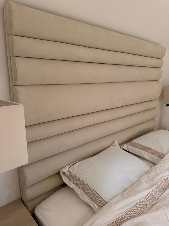 Image 1 of Head Boards custom box spring Mercis Blues 304