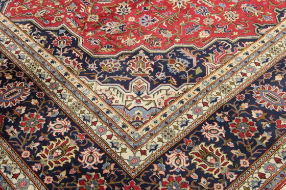 Image 1 of Tappeto persiano originale Keshan, Kashan Rosso 358 x 278 cm Ottime condizioni Classico Antico