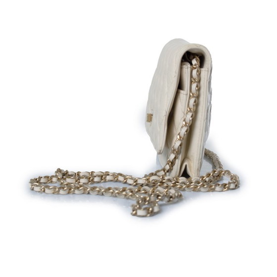 Image 1 of Chanel 2.55 heruitgave portemonnee met ketting