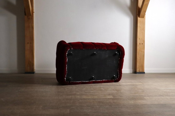 Image 1 of Cini Boeri for Arflex Strips Sofa in velvet, Italy 1968