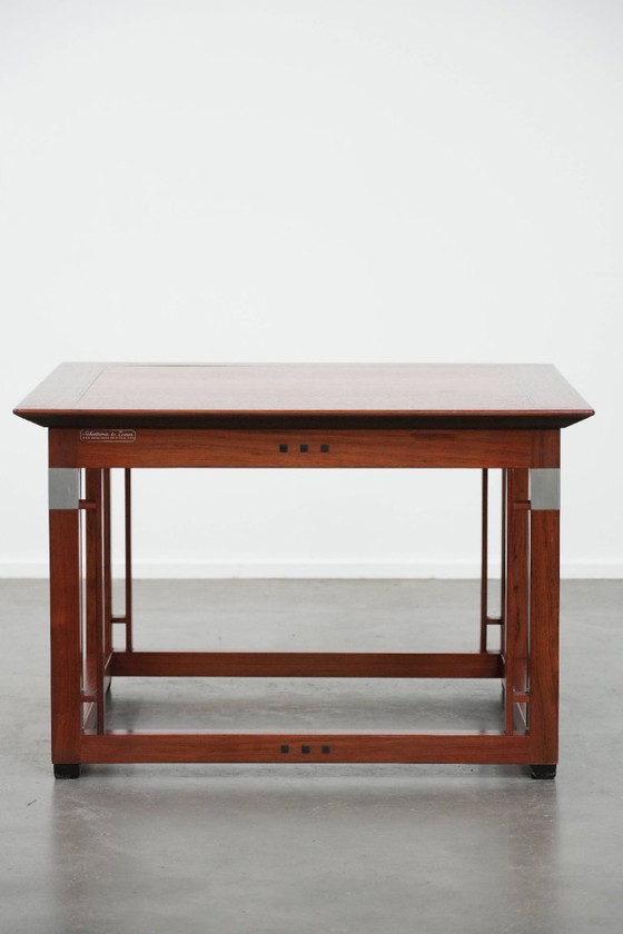 Image 1 of Square Art Deco Schuitema design side/coffee table from the Decoforma series