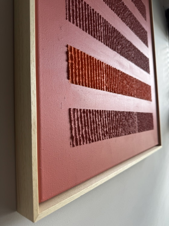 Linee in palissandro (50x70 cm) – Atelier Beau, Arte, Wood, Canvas (photo 4 of 7)
