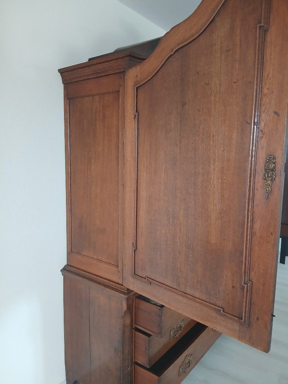 Image 1 of Niederländischer Eichenschrank, 18. Jahrhundert